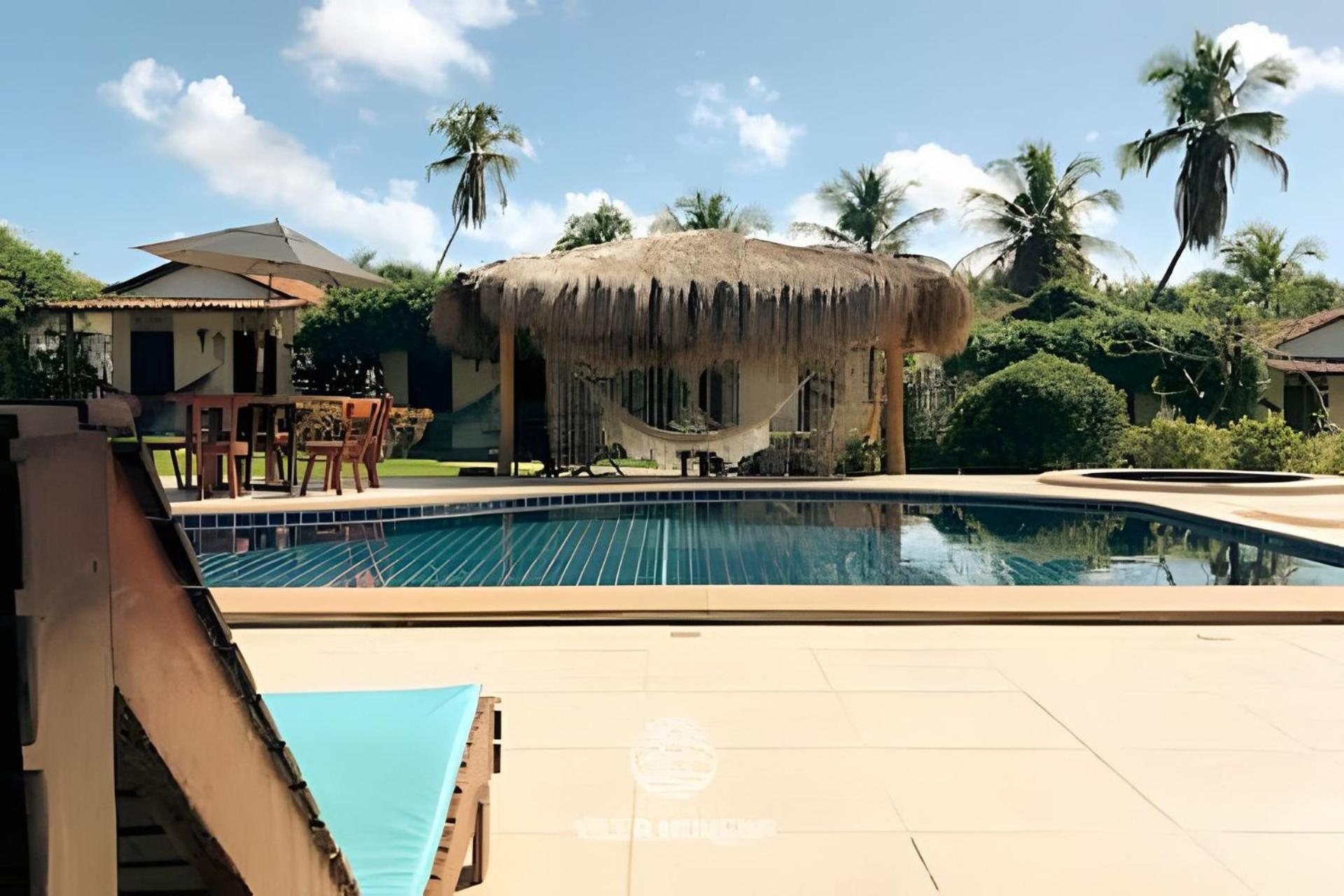 Pousada Villa Morena ปอร์โต เด เปดราส ภายนอก รูปภาพ