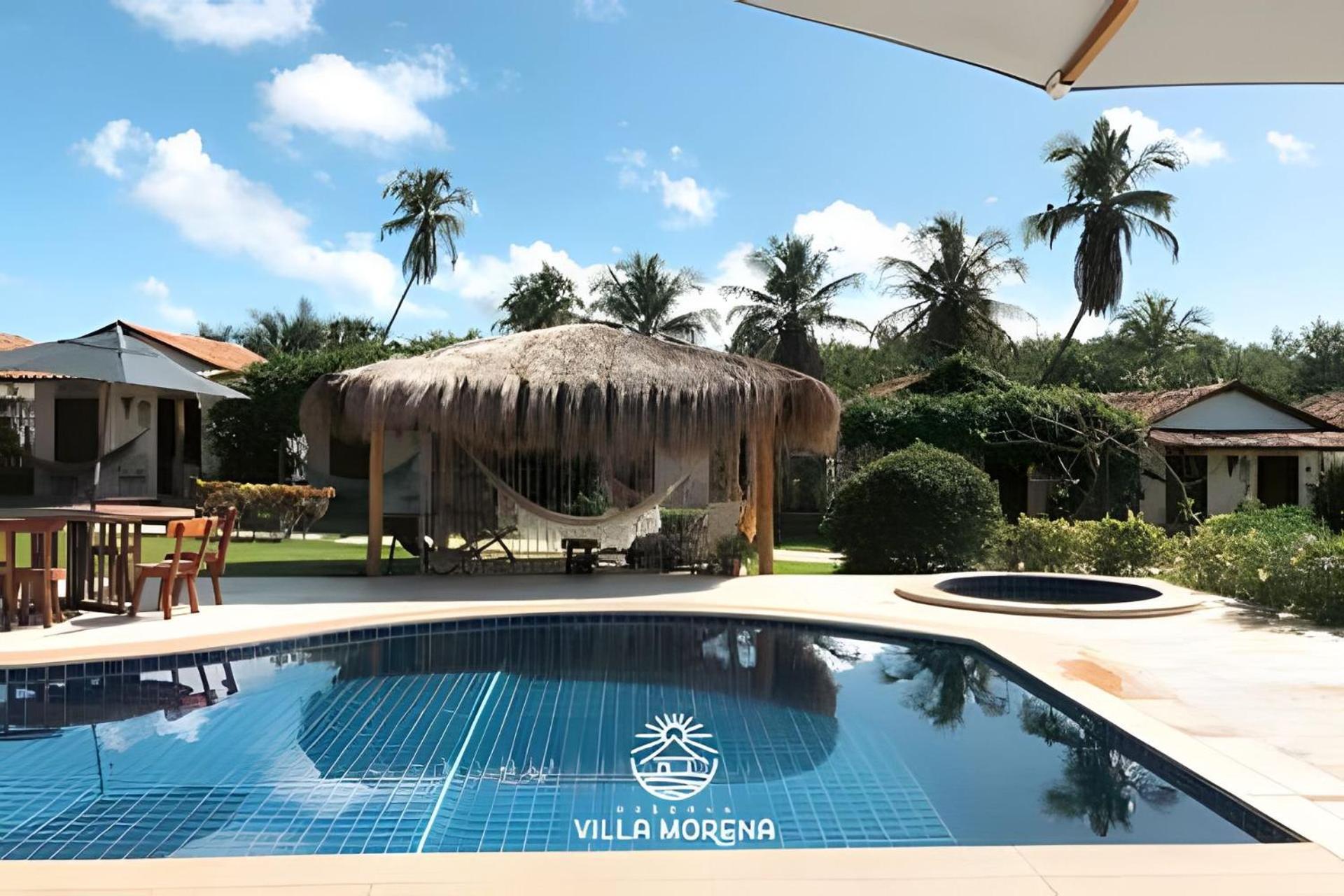Pousada Villa Morena ปอร์โต เด เปดราส ภายนอก รูปภาพ