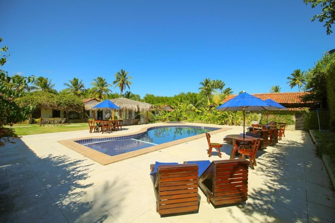 Pousada Villa Morena ปอร์โต เด เปดราส ภายนอก รูปภาพ