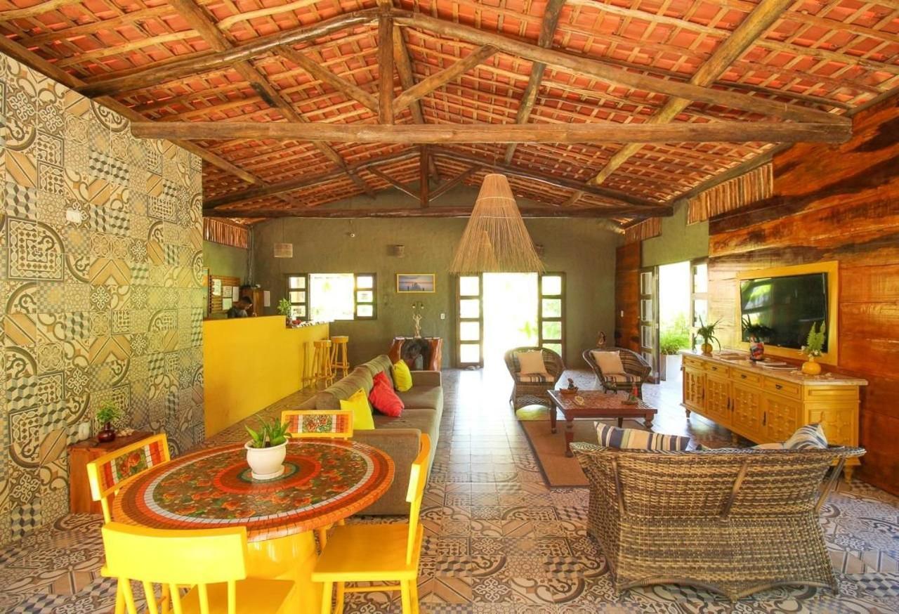 Pousada Villa Morena ปอร์โต เด เปดราส ภายนอก รูปภาพ